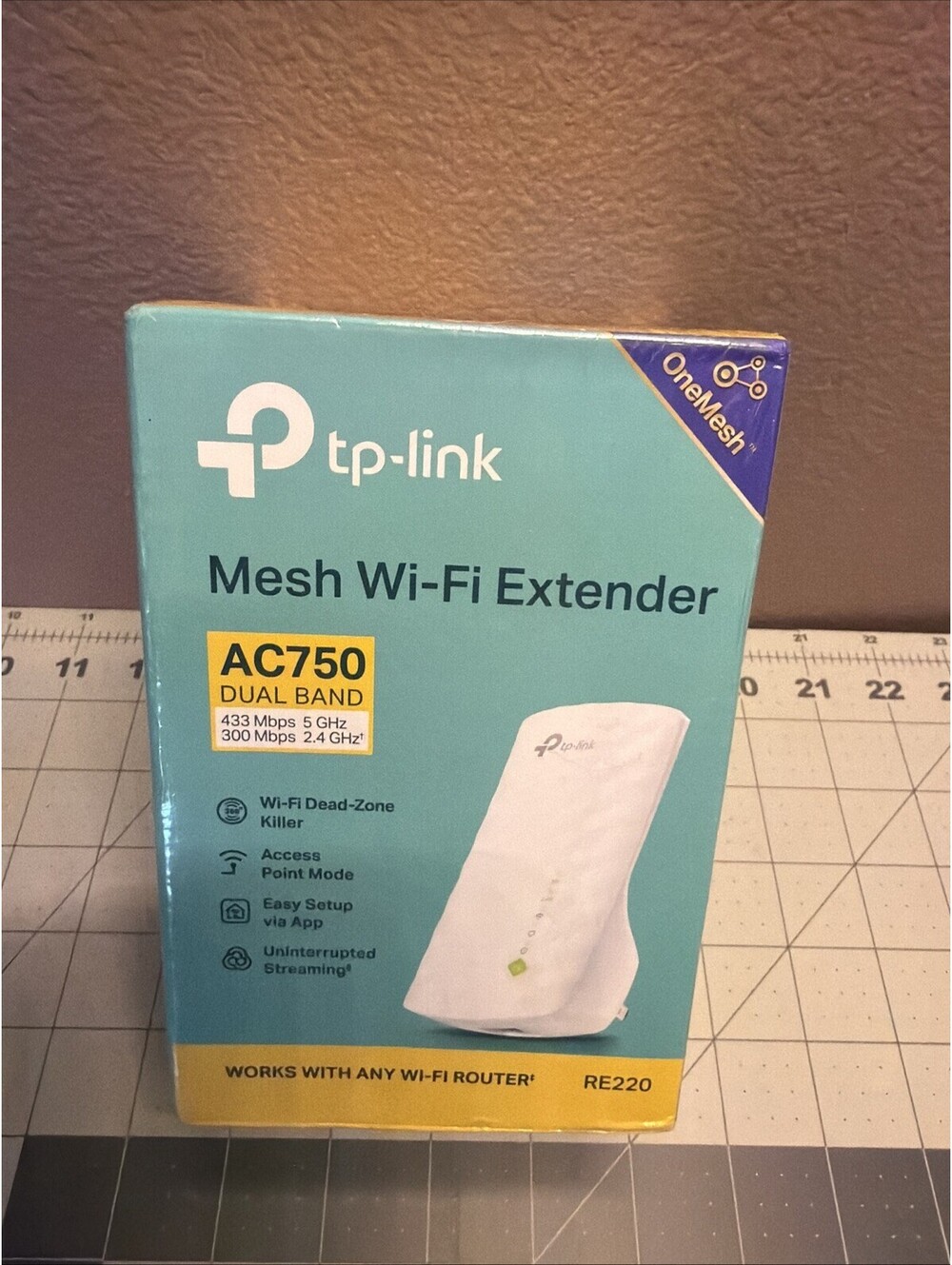 TP-LINK RE220 AC750 Dual-Band Mesh Wi-Fi Extender AP Mode